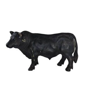 Schleich Black Angus Bull Cow #13766 Farm Animal Figure Toy Livestock